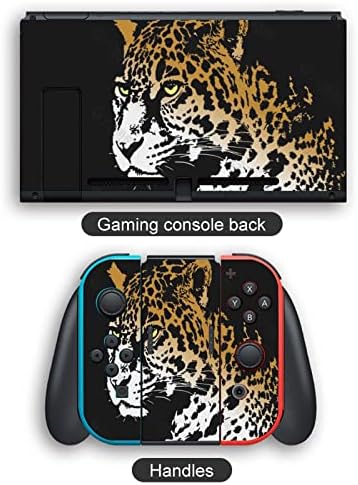 Стикер Jaguar Switch, С Красив Дизайн Цялостна Защита на кожата за Nintendo Превключвател за Switch