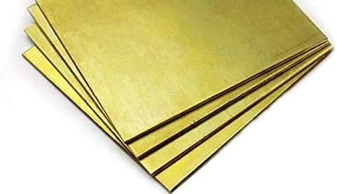 Успешно 99,9% мед метална плоча Алуминиева плоча, с дебелина: 1,5 мм Латунная табела (размер: 100x100 мм)