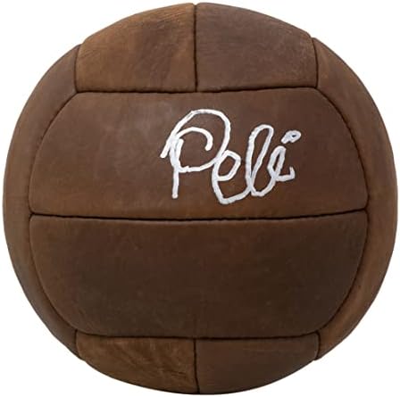 Ретро футболна топка с Автограф на Пеле БАН