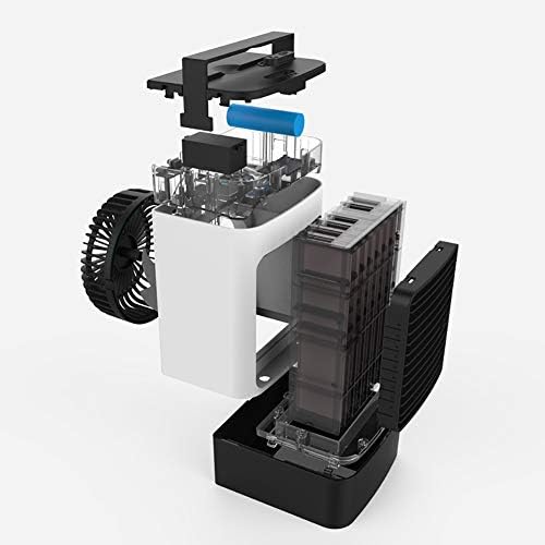 Преносим климатик XY & YD, 3-на градската железница s fan охлаждане и за офис, Безшумен Овлажнител, Персонален един изпарителен Охладител 3 в 1, Преносим Охладител на възд?