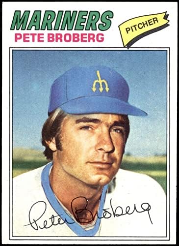 1977 Topps # 409 Бр Broberg Сиатъл Маринърс (Бейзболна карта) в Ню Йорк Моряците