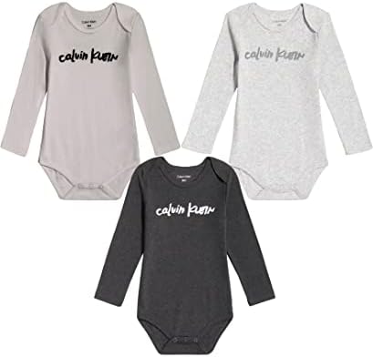 Боди Calvin Klein за новородени момичета от 3 теми В опаковка