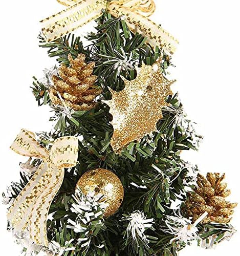NC Мини Коледно Дърво Десктоп Декорация за дома, Детски Подарък Изкуствена Коледна Елха, идеален за декорация на тържества
