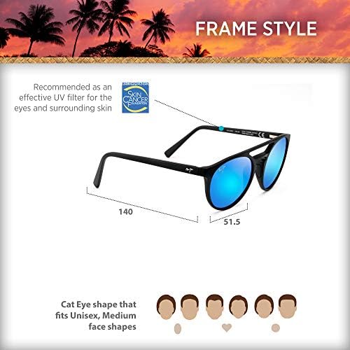 Мъжки и дамски обувки Maui Джим, по дяволите! Модни Поляризирани Слънчеви Очила