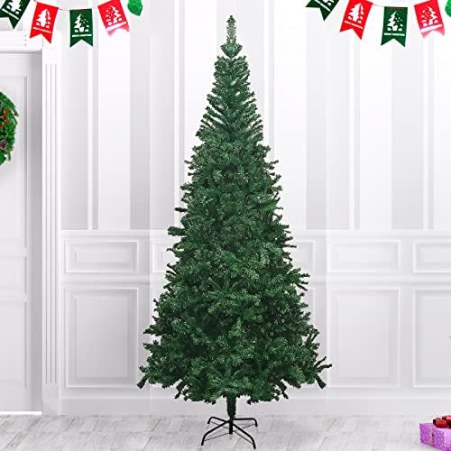 Изкуствена Коледна елха 94,5 см, Зелени Реалистични игла, Украса за улица, за офис, Домашно парти, на празничния сезон (Диаметър на дървото: 49,2)