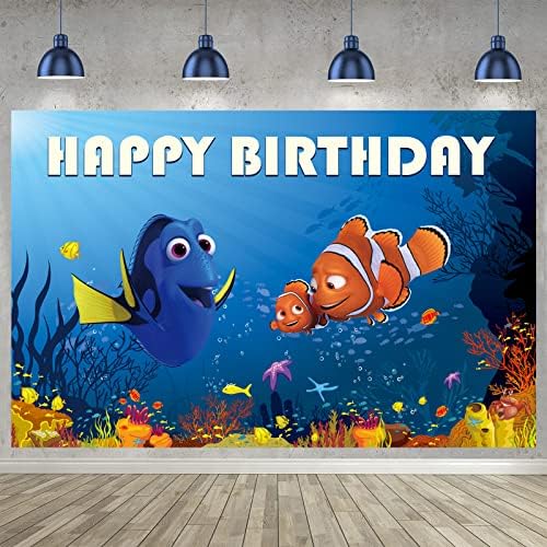 5 * 3 фута Под Морското Фон за Парти по случай рожден Ден, Аксесоари за парти в чест на рождения Ден на Немо, Фотофоны