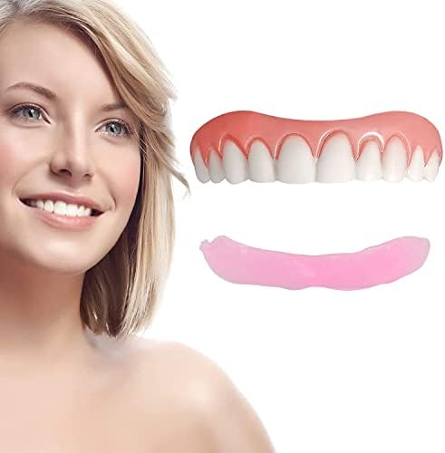 Изкуствени зъби, Зъбни протези за жени и мъже, Фасети за временно възстановяване на зъбите, естествени и удобни, предпазват