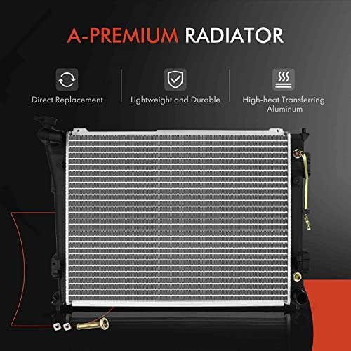 Радиатор за охлаждаща течност на двигателя A-Premium в събирането на радиатора на трансмисионния масло е Съвместим с