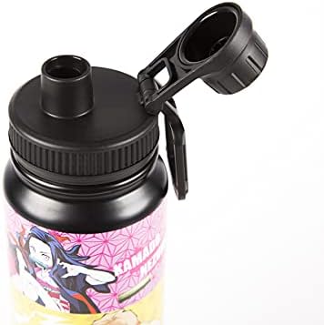 VORSAK waterbottle 28 грама Спортна Бутилка С Изолация От Неръждаема Стомана, Не Съдържа BPA, 3D Печат аниме Tanjiro