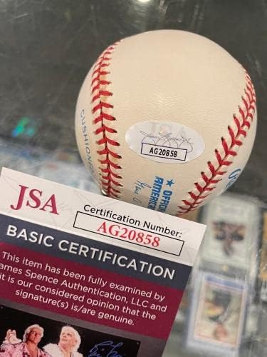 Мики Лолич, 68-ия световен шампион, Детройт Тайгърс, подписано Официални бейзболни топки Jsa Mint с автограф