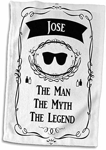 3дрос Хосе - Човек, Мит, Легенда - номинална персонализирани подаръци - Кърпи (twl-232315-3)