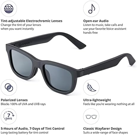 Приложение Ampere Dusk с Регулируеми умни слънчеви очила