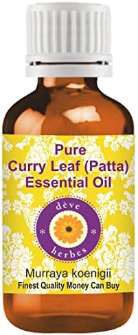 Етерично масло от чисти листа Къри (Patta) Deve Herbes (Муррайя кенигии) качество на Лечебния, Дистиллированное