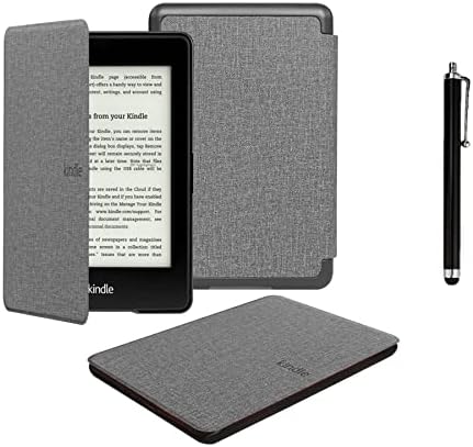 за 6 Kindle (8-то поколение, г. на издаване) - Лек текстилен калъф (образец № SY69JL) с автоматична функция за събуждане /сън, да се занимават със сензорен екран