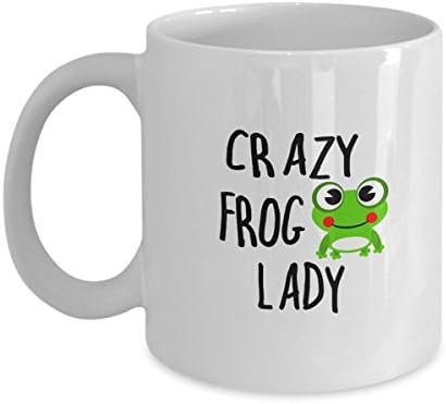 Забавна Кафеена Чаша Crazy Frog Lady