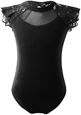 winying/ Детски Физкултурен Бански костюм Без Ръкави, Свързани с Цветен Модел За Момичета, Върховете на Бретелях, Балетен Танц, Гащеризон, Боди, Танцови