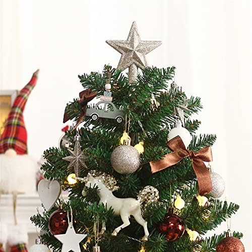 Aetygh 20-Инчов Мини Коледно Дърво, Настолна Коледно Дърво, Мини Коледно Дърво със светлини и Украшения за Коледна украса, на Дома, на Кухнята, на Масата