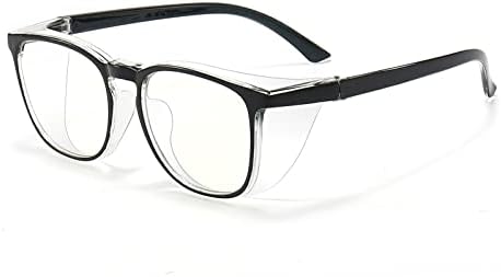 ALWAYSUV Късогледство При Късогледство На Разстояние Защитни Очила Черни Полнокадровые Очила С прозрачни лещи -1,5
