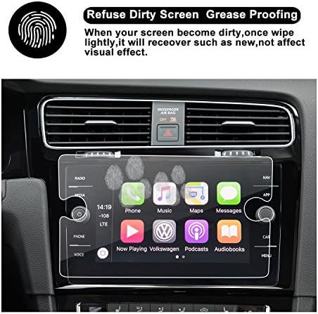 Поръчка на 2018 г. Volkswagen GTI Автомобил Навигационния екран със сензорен екран, Защитен слой от прозрачно ЗАКАЛЕНО