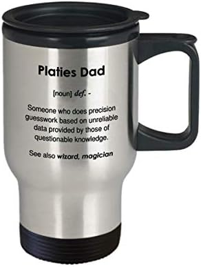 Кафеена Чаша Смешни Platies Dad Definition Coffee Mug - Пътна Чаша на 14 грама
