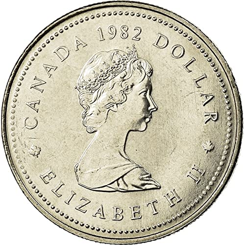 Възпоменателна монета Кралския монетен двор на Канада 1982 г. номинална стойност от 1 долар. Честване на Създаването