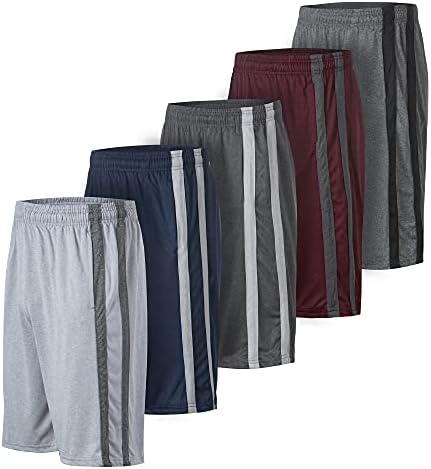 Спортни къси панталони за мъже, Мъжки Баскетболни шорти - Спортни шорти за тренировки, фитнес, Джогинг