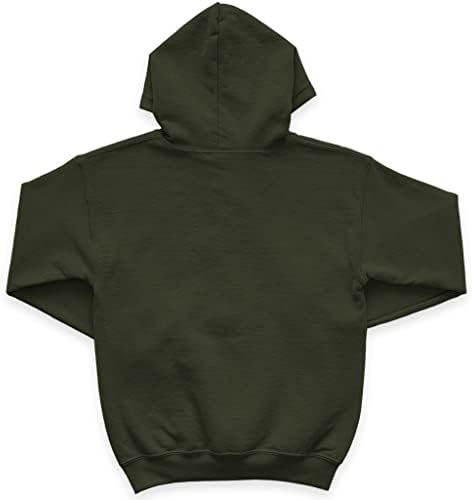 Детска hoody с качулка от порести руно Yorkie - Детска hoody с коледна сцена - Скъпа hoody с качулка за деца