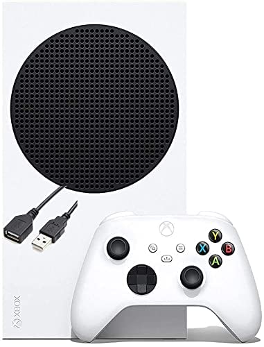 Изцяло цифрова конзола на Microsoft Xbox Серия S с един карам с капацитет 512 GB (за игри без дискове), хазартни резолюция