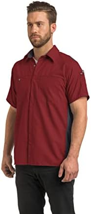 Мъжки Стандартна риза Performance Plus с къс ръкав Red Kap Shop с технологията Oilblok