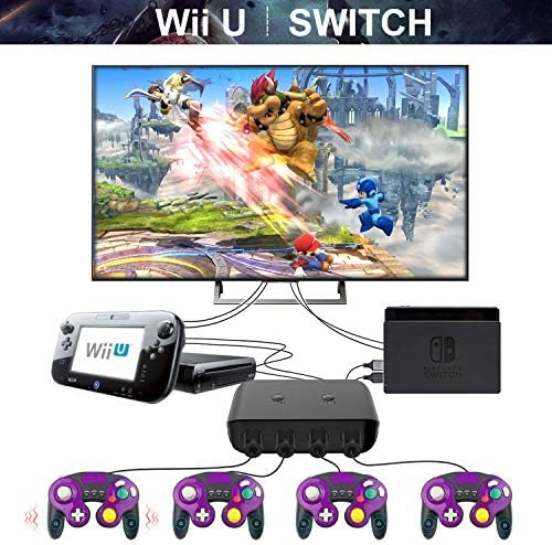 Адаптер контролер NGC за Nintendo Wii U & Switch и PC USB