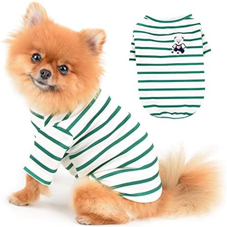 Тениска PAIDEFUL За малки Кучета, Шарени Сладък Мечка, Пролетно-Летни Дрехи За малки Кученца, Мек, Удобен Костюм за кучета,