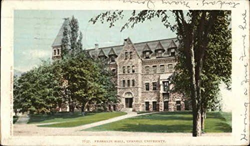 Франклин Хол, университета корнел Итака, Ню Йорк, Ню Йорк Оригиналната Антични Картичка
