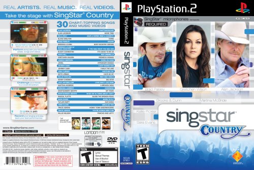 Самостоятелна игра SingStar Country - PlayStation 2