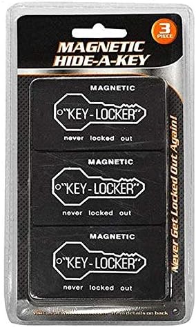 3 Магнитни Притежателя за ключове Hide A За съхранение на резервни ключове Скрит Сейф Secret Насам На открито