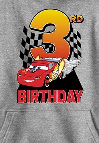 Hoody Pixar Boys 'Lightning Birthday 3 с качулка