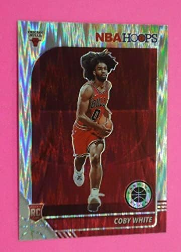 Кобе Уайт 2019-20 ПАНИНИ NBA HOOPS RC PRIZM Card 204 БУЛС - Баскетболни карта, Без подпис