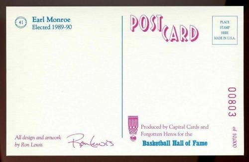 1992-93 Централна площадка №41 Ърл Монро /10 000 Колекция от пощенски Картички - Баскетболни карта, без подпис