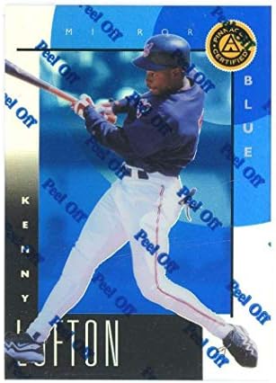 1998 Pinnacle Certified Mirror Blue 36 Издаване на теста Кени Лофтона за обявяване в несъстоятелност - Бейзболни картички