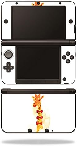 Корица MightySkins, съвместими с Nintendo 3DS XL - Елегантен Жираф | Защитно, здрава и уникална Vinyl стикер | Лесно