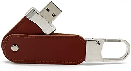 TWDYC USB Флаш памет от 64 gb Кожен Метален ключодържател USB 2.0 32 gb 16 gb 8 gb от 4 gb флаш-памет Memory Stick Drive