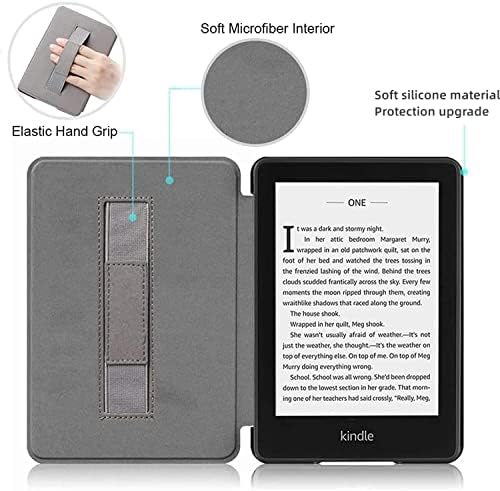 Текстилен калъф за 6-инчов Kindle 11-то поколение, издаден през 2022 година. Дизайн каишка за ръка с функция за автоматично