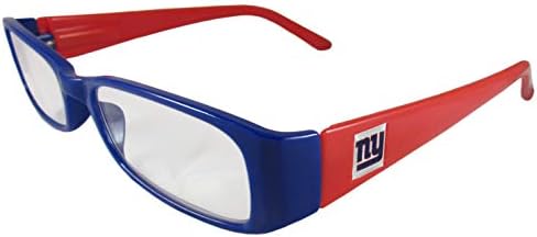 Цветни очила за четене отбор от NFL (+1,75, Ню Йорк Джайентс)