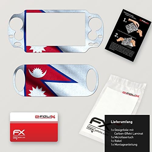 Стикер-стикер на Sony PlayStation Vita Design Skin знаме на Непал за PlayStation Vita