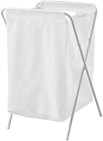 Чанта за дрехи I-K-E-A JALL със стойка, Бял, 18 Литра