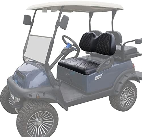 Комплект калъфи за седалки NOKINS Golf Cart P Diamond, подходящ за клуб на автомобила, Обикновена възглавница на седалката