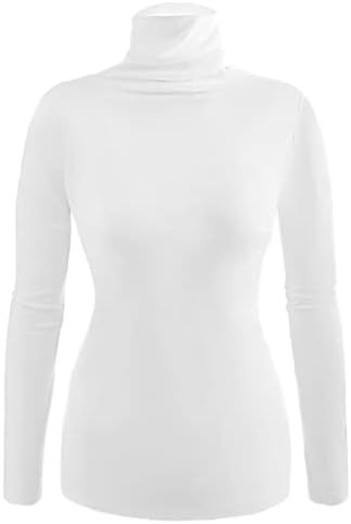 XIAGRKUI За Жени Плюс Размери Оформление Поло Блузи Коригиращи С Дълъг Ръкав Участък на Тънък Оборудвана База Слой Риза