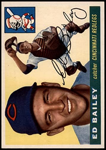1955 Topps # 69 Ед Бейли Синсинати Редс (Бейзболна картичка) EX/MT Maya