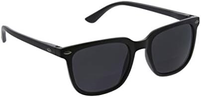 Слънчеви очила за четене Peepers by peepersspecs унисекс за възрастни Cruz с бифокальными стъкла, Черни, 52 мм, САЩ