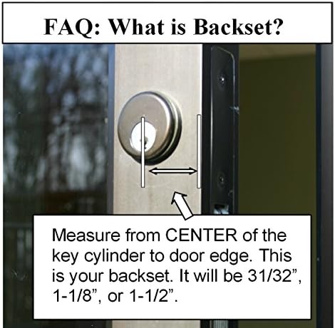 Система за заключване на вратите Pacific Doorware в стил АР Обряд с Врезным засовом механизъм и цилиндър с двоен ключ,