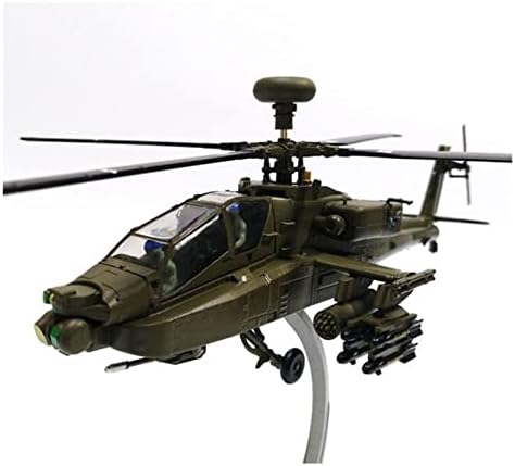 Модели на самолети 1:72 Подходящи за хеликоптер на Армията на САЩ, AH-64 Армейски Изтребител Играчка Самолет Колекционерско Сграда Модел самолет Графичен Дисплей